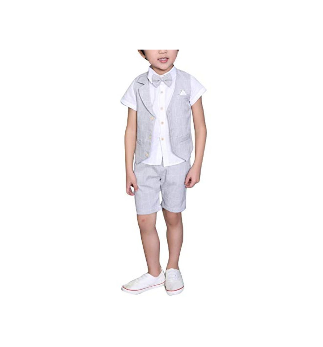 Producto Traje - para niño Boda de Verano Mixta de algodón