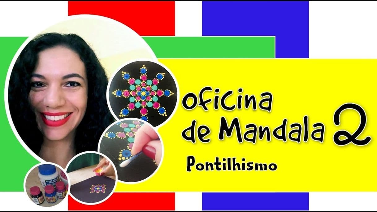 Fashion Oficina de Mandalas em pontilhismo para iniciantes - YouTube