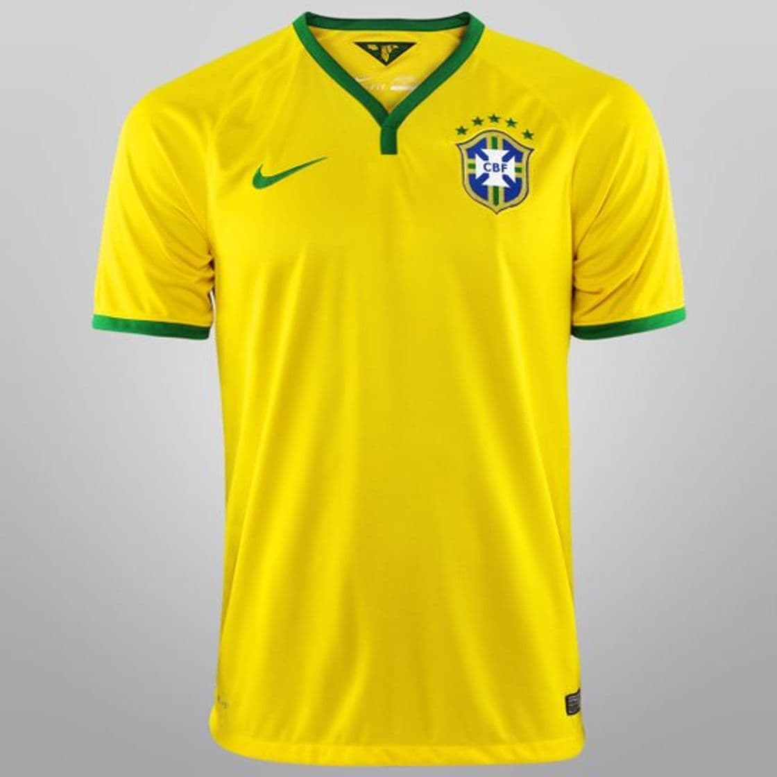 Moda Camisa Seleção Brasil I 19/20 s/n° Jogador Nike Masculina - Amarelo