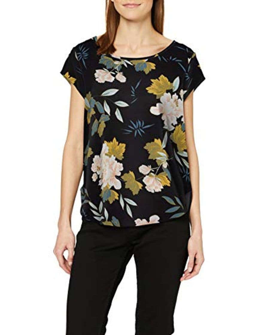 Product Only Onlvic SS Top Noos Wvn Blusa, Multicolor