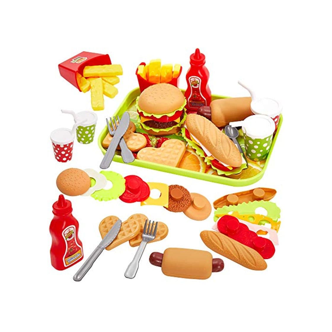 Product Buyger Bandeja Hamburguesas y sándwich Juguete de Cocina