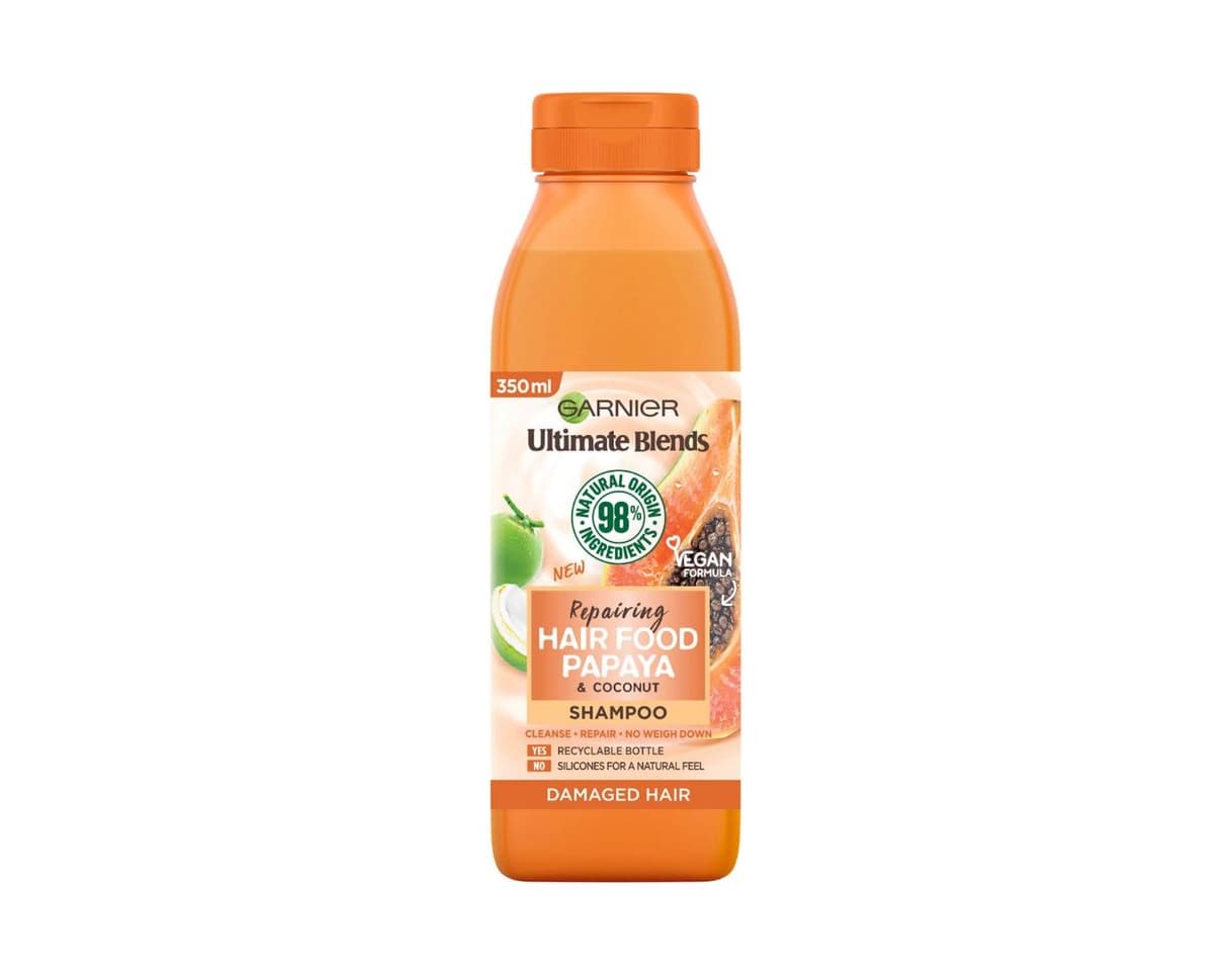 Product Garnier Ultimate Blends Repairing Hair Food Papaya Shampoo For