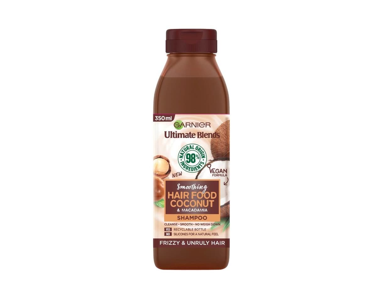 Product Garnier Ultimate Blends Smoothing Hair Food Coconut Shampoo