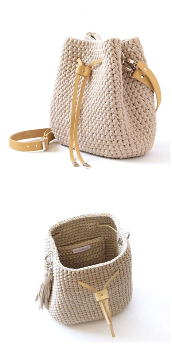 Moda Bolsa de crochê 