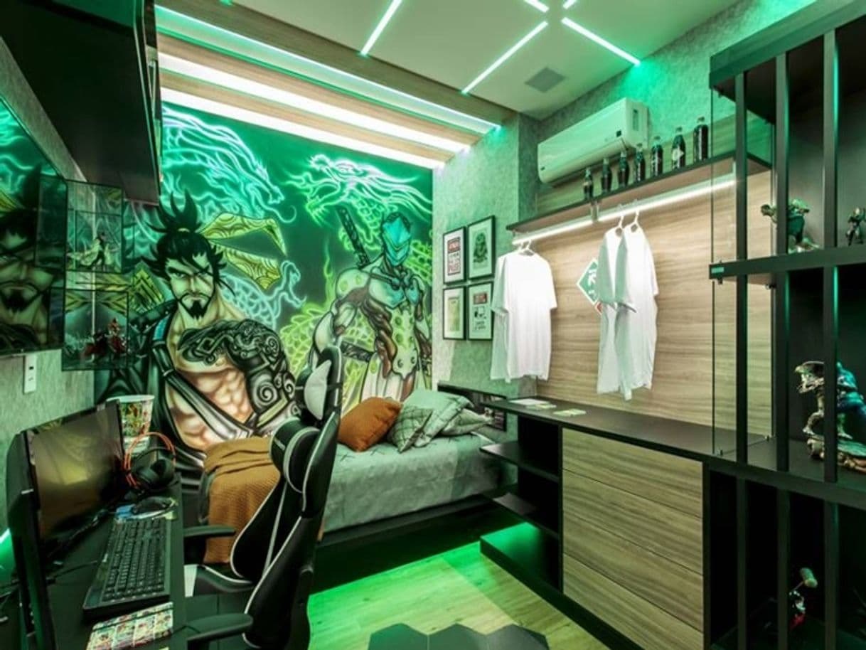 Fashion Quarto gamer: 40 ideias de decoração para quem é apaixonado por ...