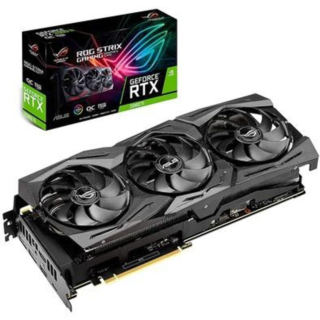 Fashion Placa de Vídeo Asus ROG Strix NVIDIA GeForce RTX 2080 Ti 11GB ...