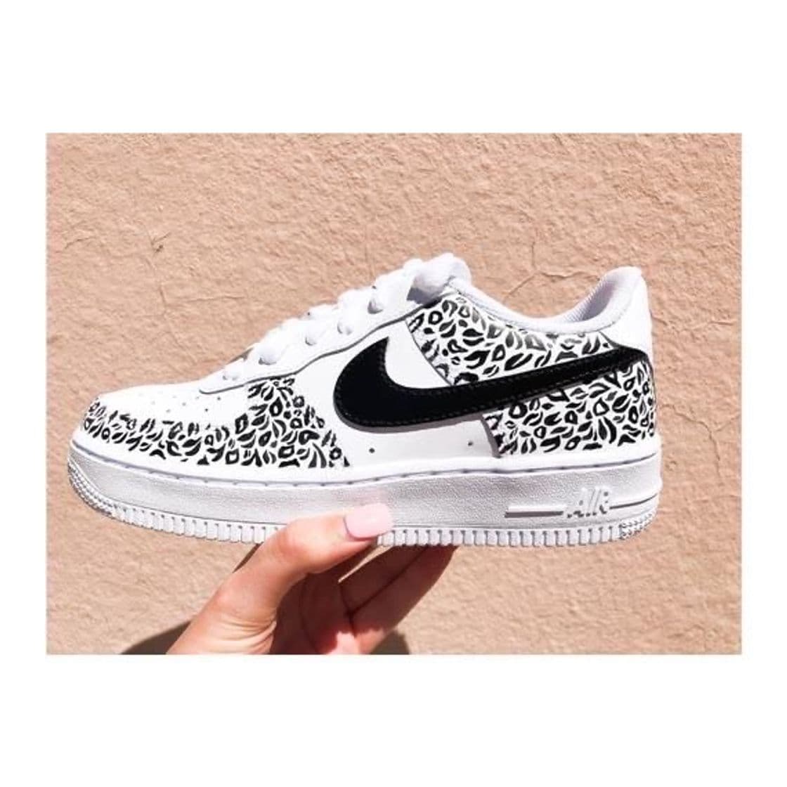 Fashion CUSTOM NIKE AIRFORCE 1 CHEETAH PRINT 