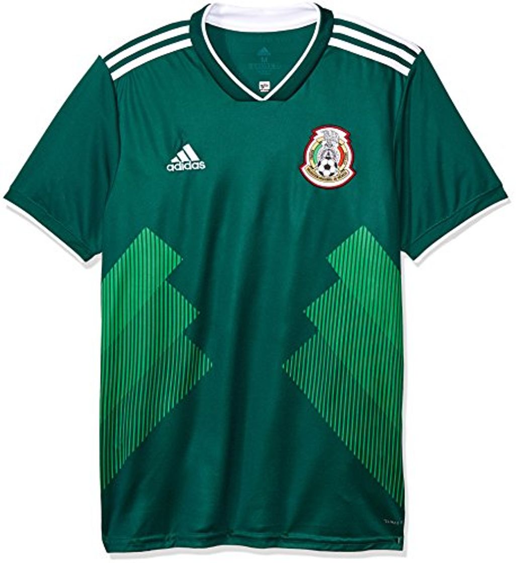 Fashion adidas México Camiseta de Equipación, Hombre, Verde