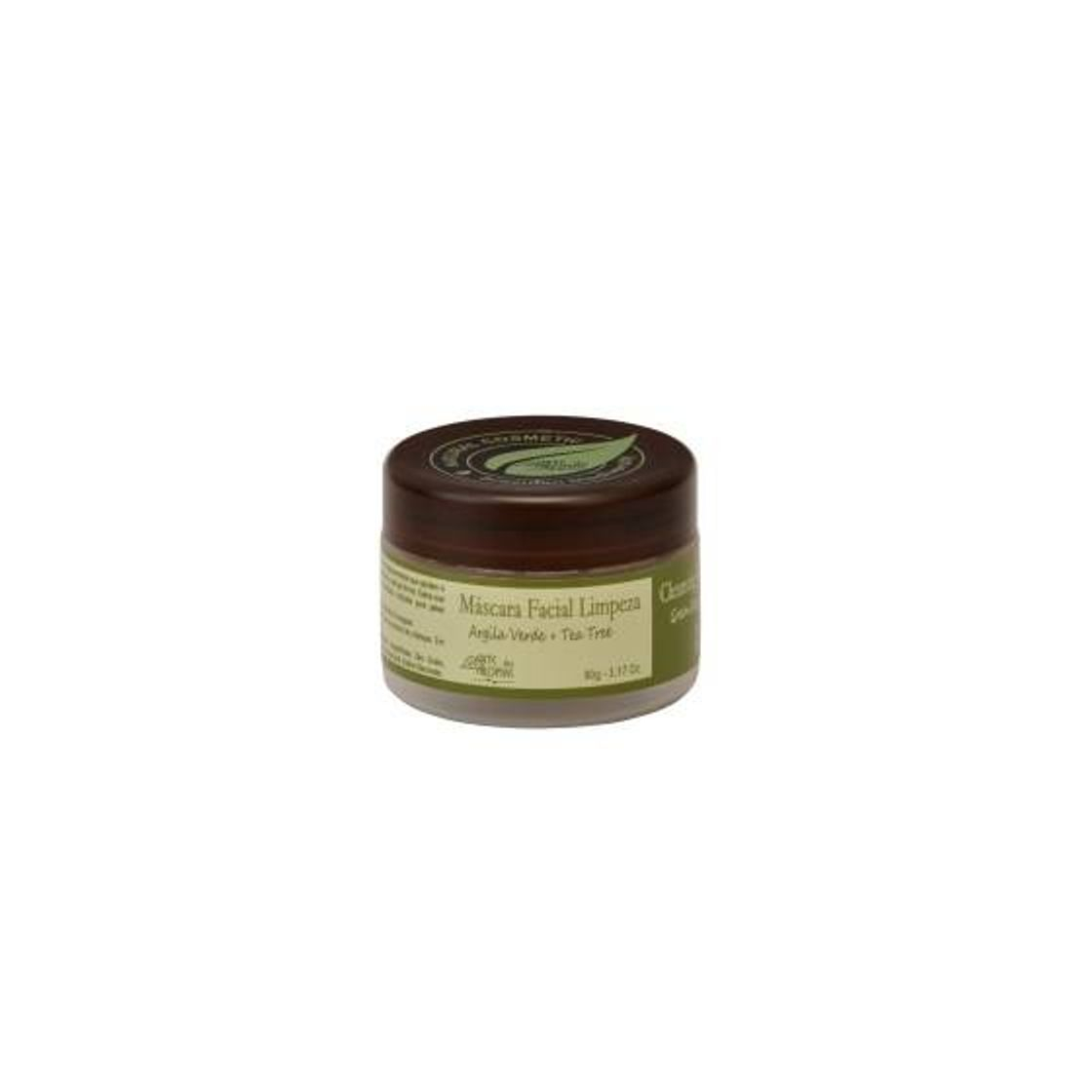 Product Máscara Facial Natural e Vegana Argila Verde e Tea Tree 