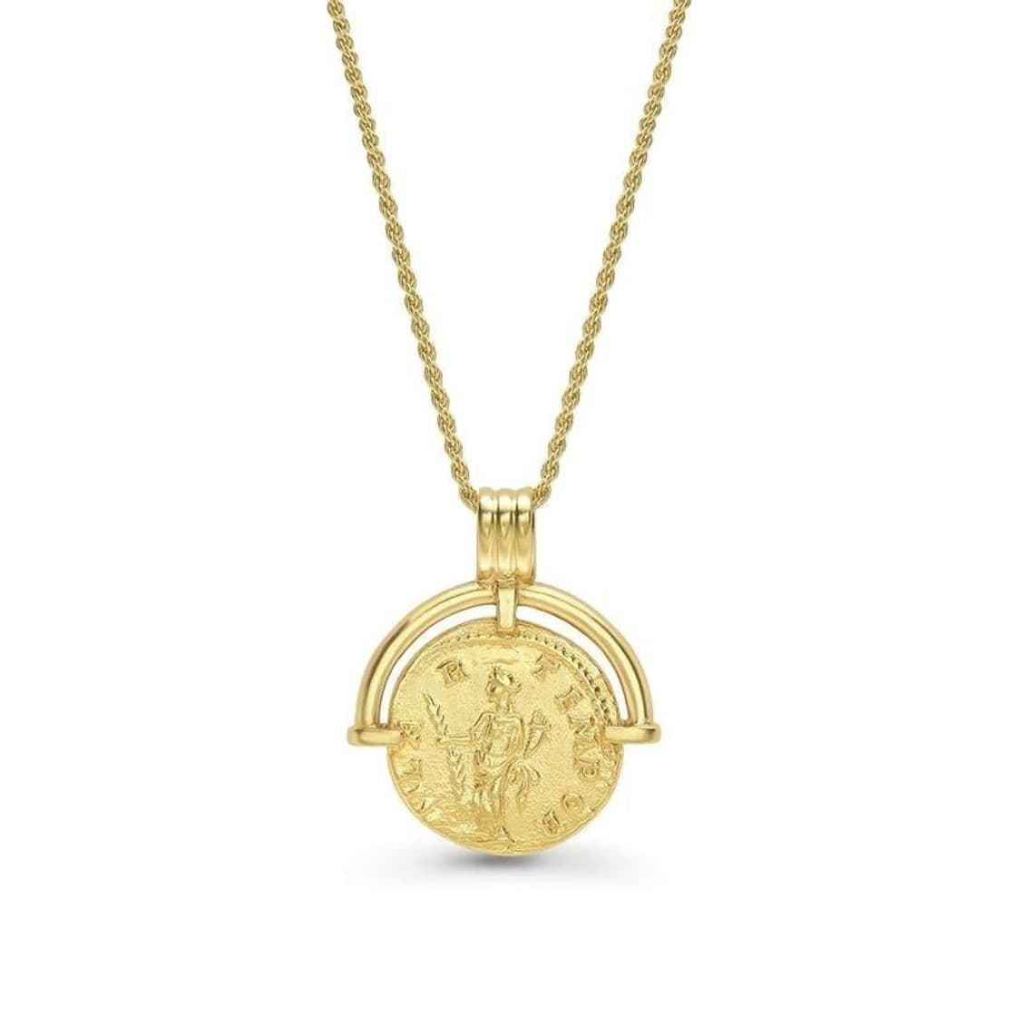 Fashion LUCY WILLIAMS GOLD ROMAN ARC COIN NECKLACE | MISSOMA