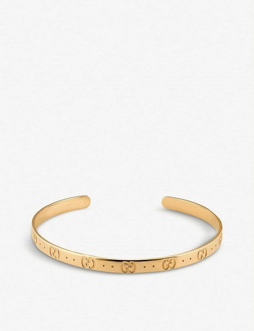 Fashion GUCCI Icon 18ct yellow gold bracelet