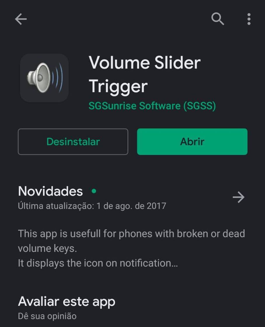 App Volume Slider Trigger - Apps on Google Play