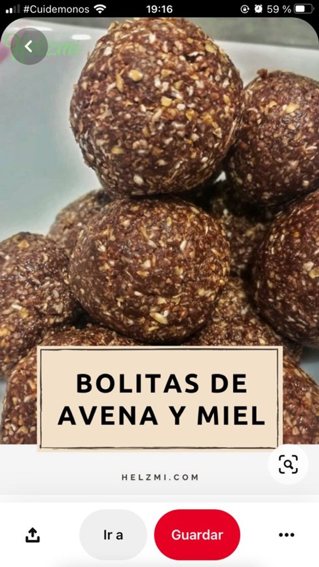 Fashion Bolitas avena y miel 