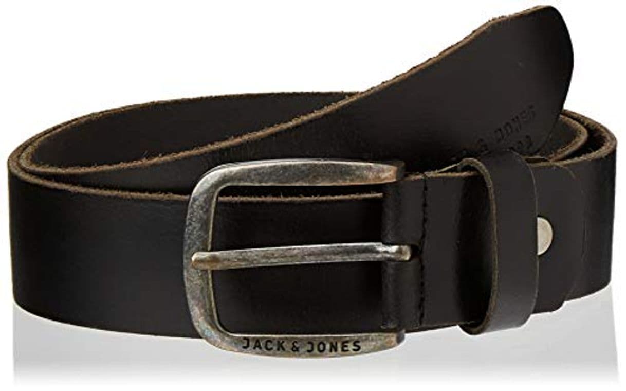 Producto JACK & JONES JJIPAUL JJLEATHER BELT NOOS, Cinturón Hombre, Negro