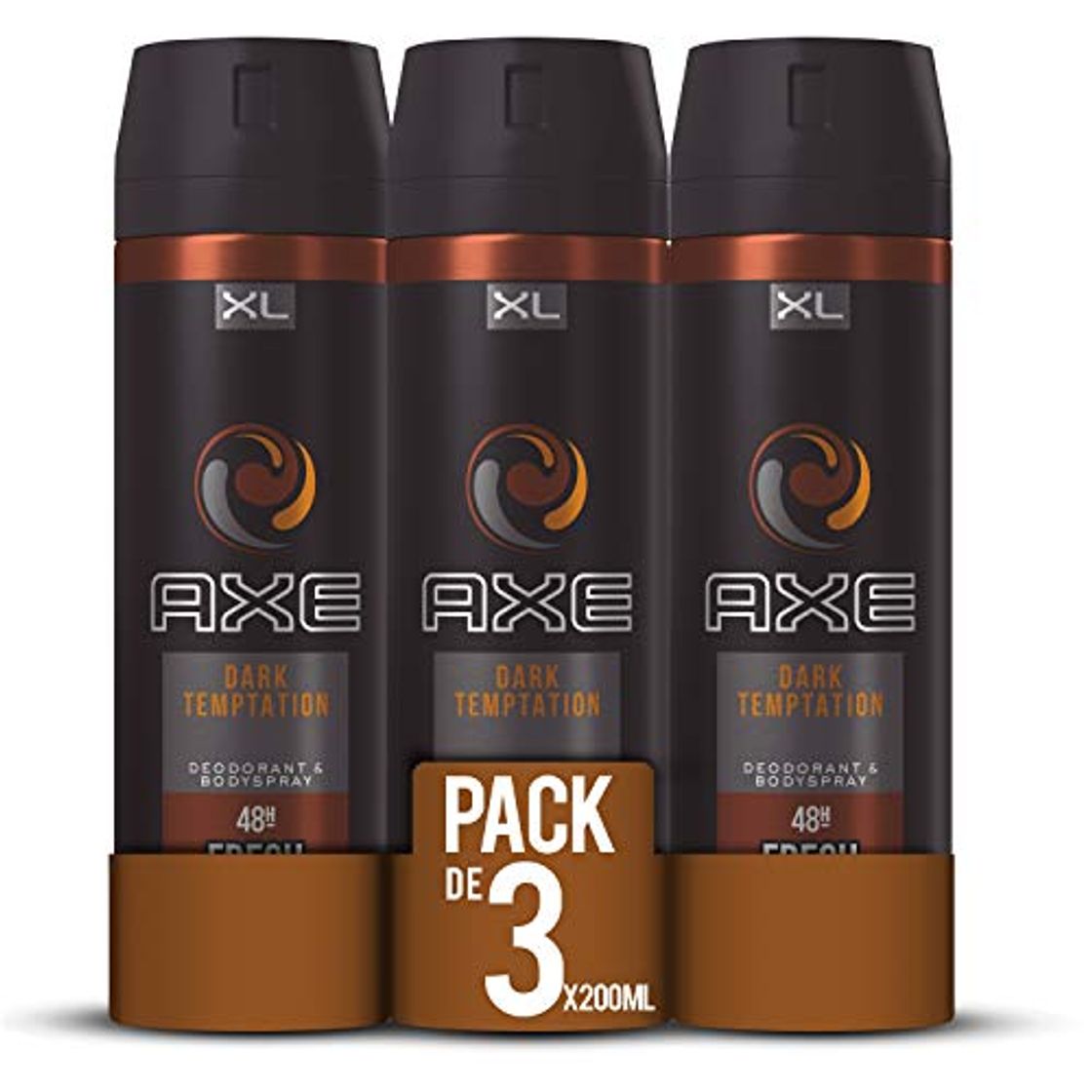 Belleza AXE Dark Temptation - Desodorante Bodyspray para hombre