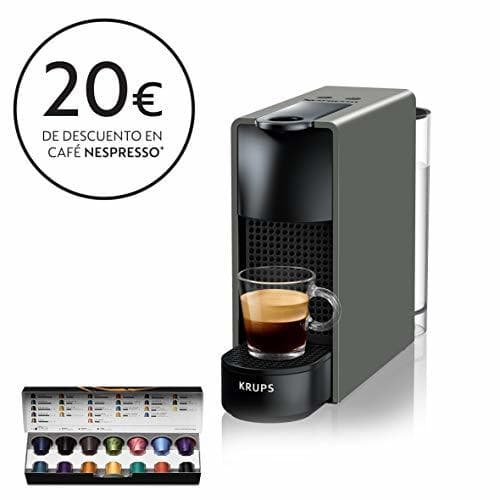 Producto Krups Nespresso XN110B Krups Essenza Mini - Cafetera monodosis de cápsulas Nespresso,