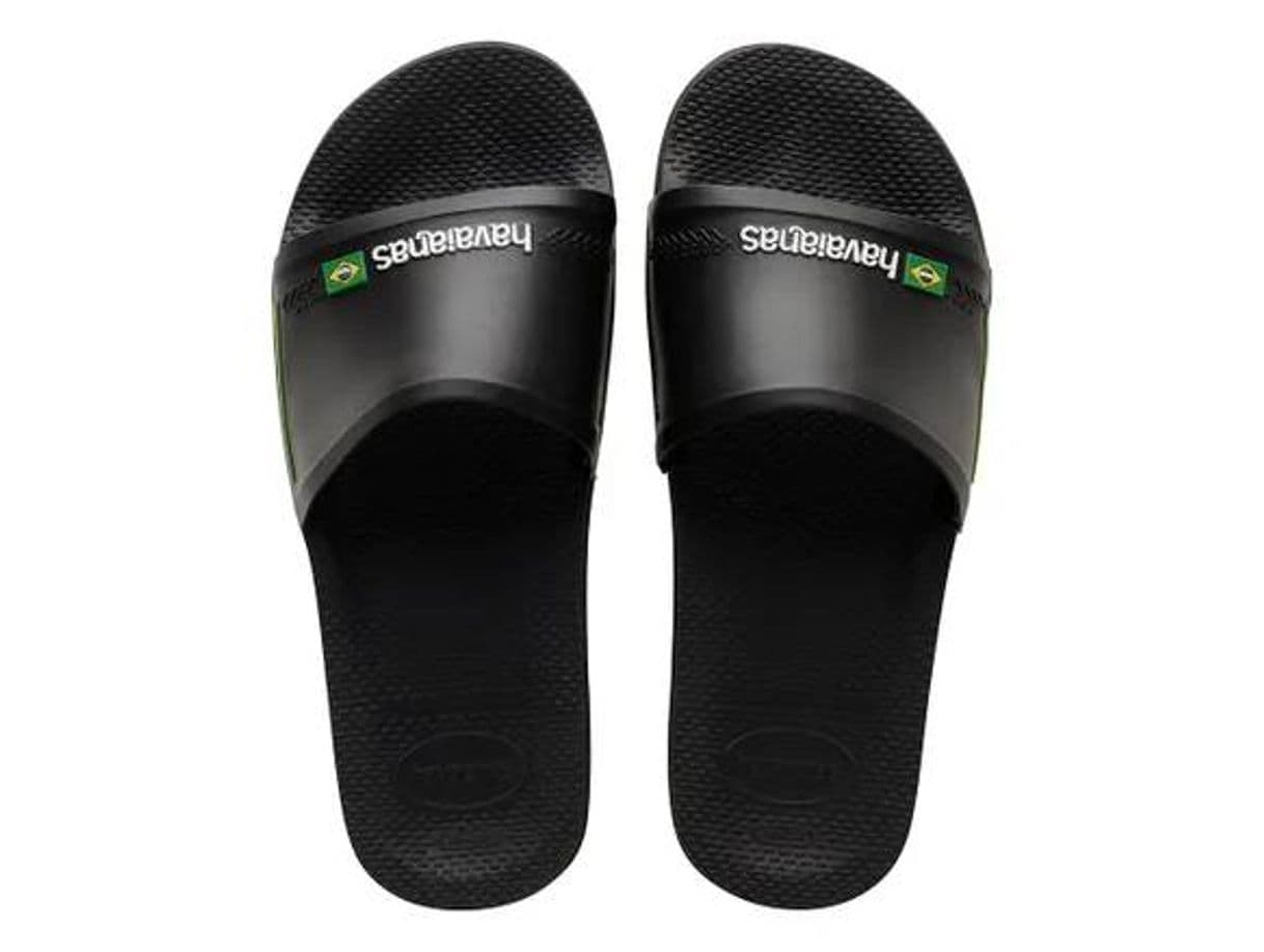 Moda HAVAIANAS SLIDE BRASIL PRETA