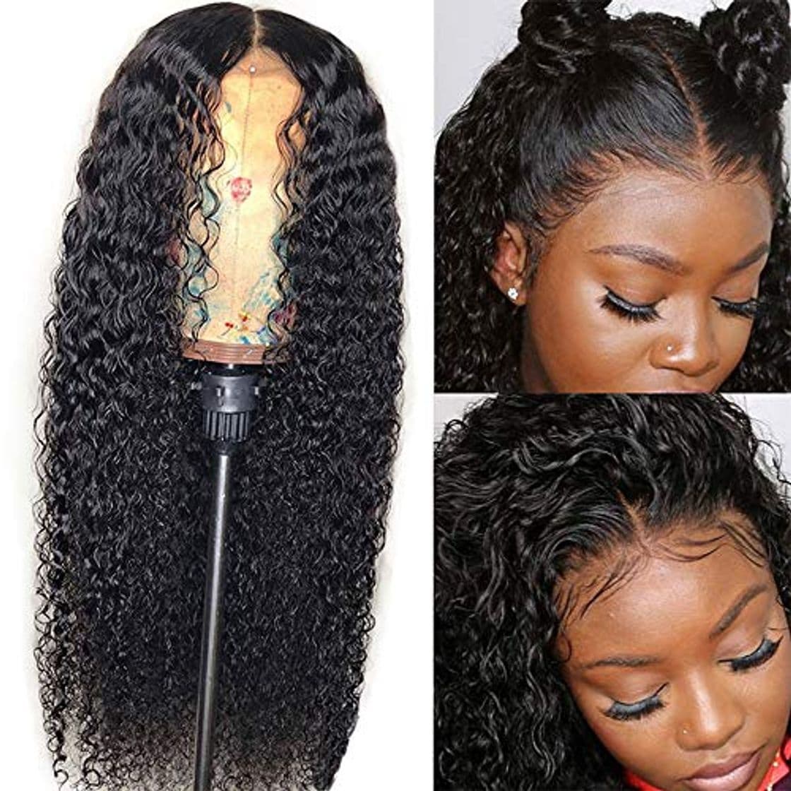 Product Fureya Long Loose Curl Lace Front Wigs for Women Glueless Heat Resistant Fiber with Baby Hair 24 inch Synthetic Lace Wig