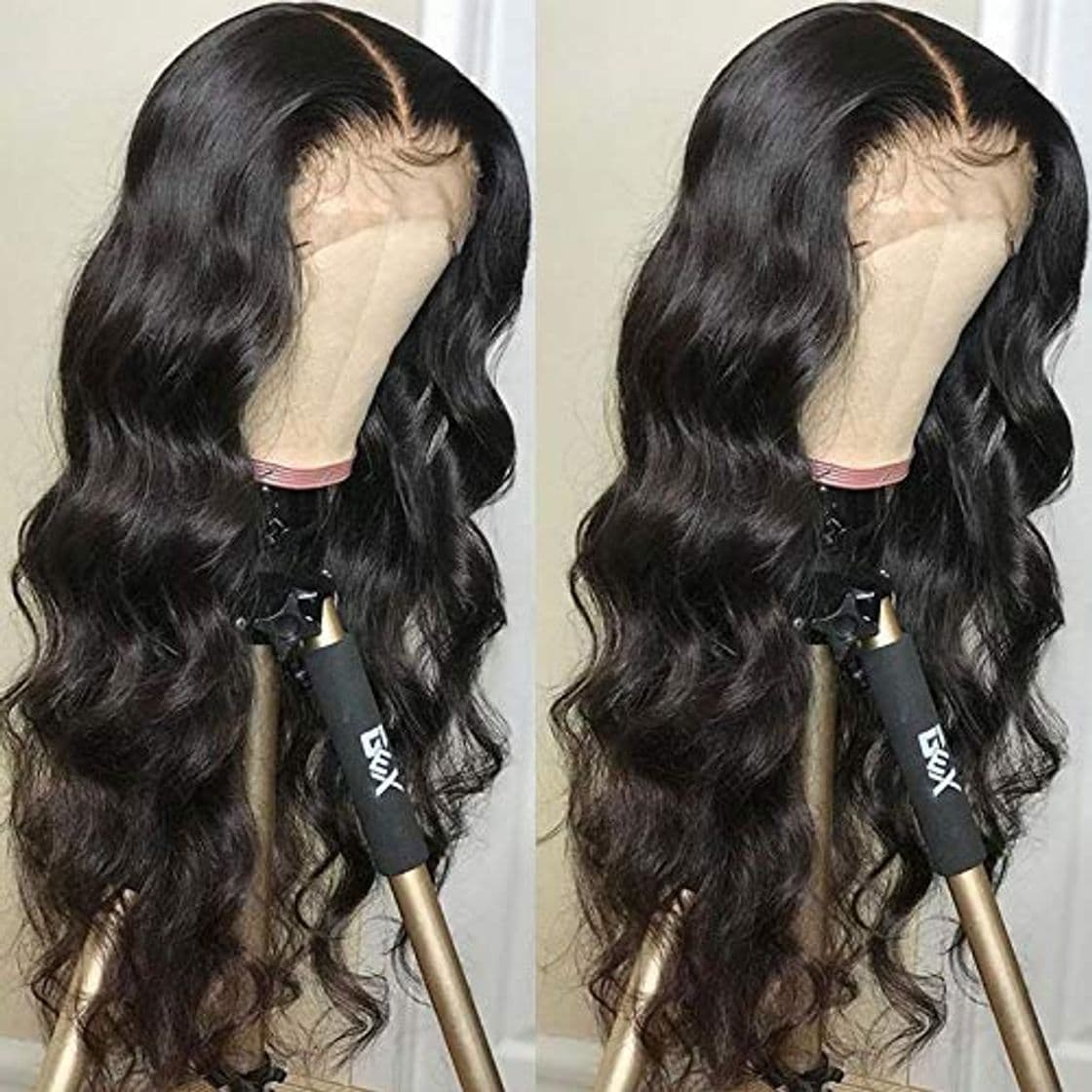 Product Eayon 360 Lace Front Wigs Human Hair Pre Plucked Virgin Body Wave Human Hair Wigs with Baby Hair Brazilian Full 360 Lace Frontal Wig for Black Women Natural Color 130 Density 14 inch