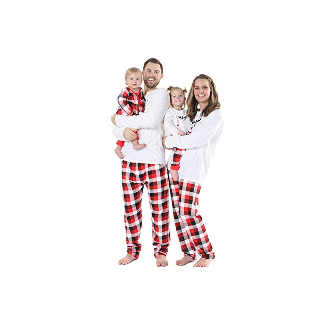 Moda BOBORA Pijamas Familiares de Navidad