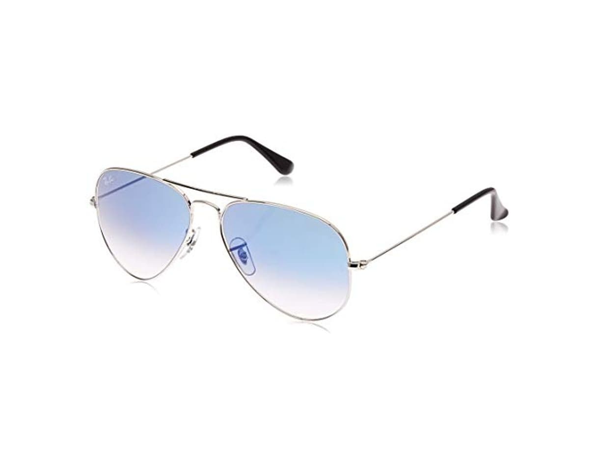 Fashion Ray-Ban Aviator Large Metal, Gafas de sol para Hombre, Plateado