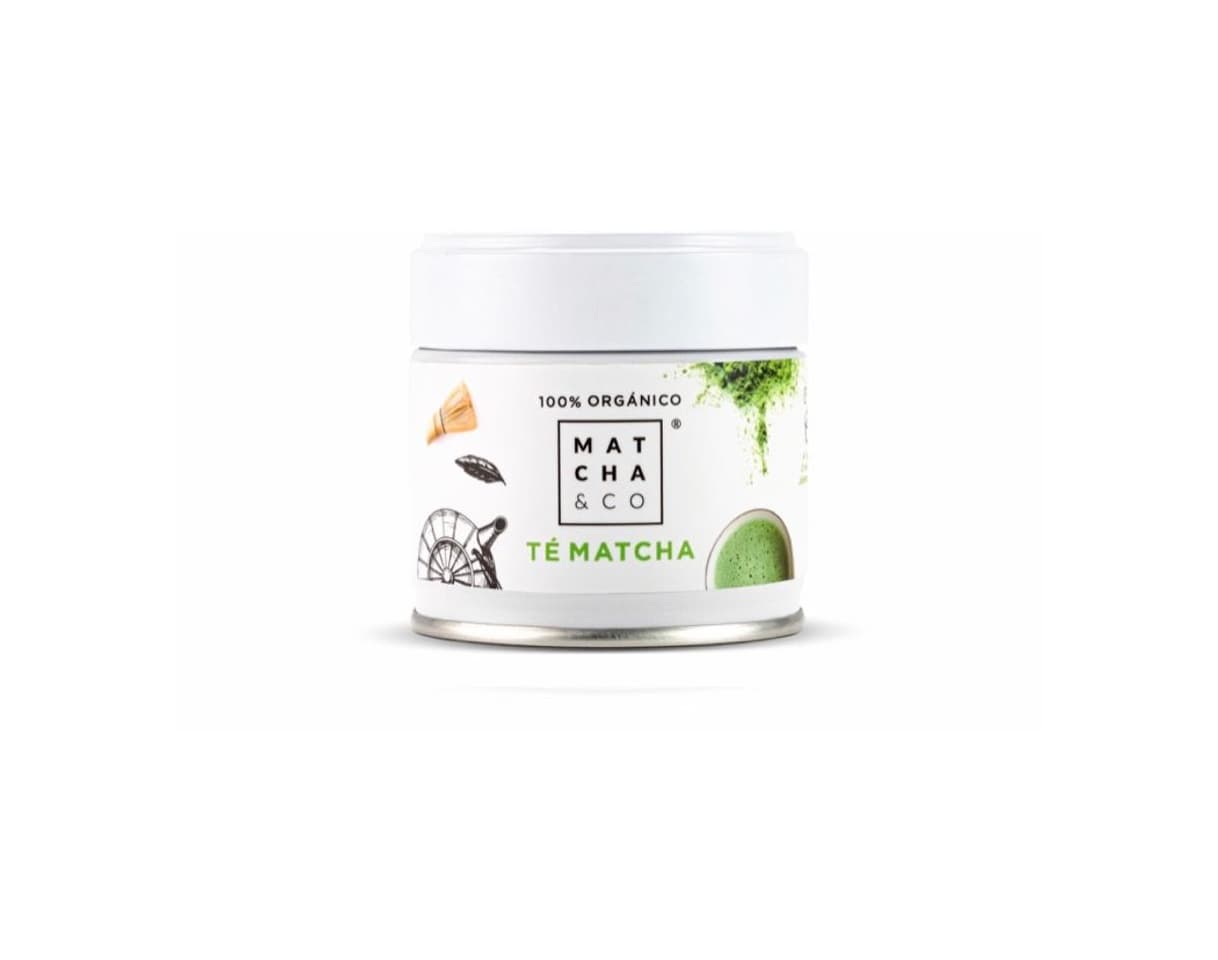 Producto Té Matcha ecológico brutal con leche de almendra!!