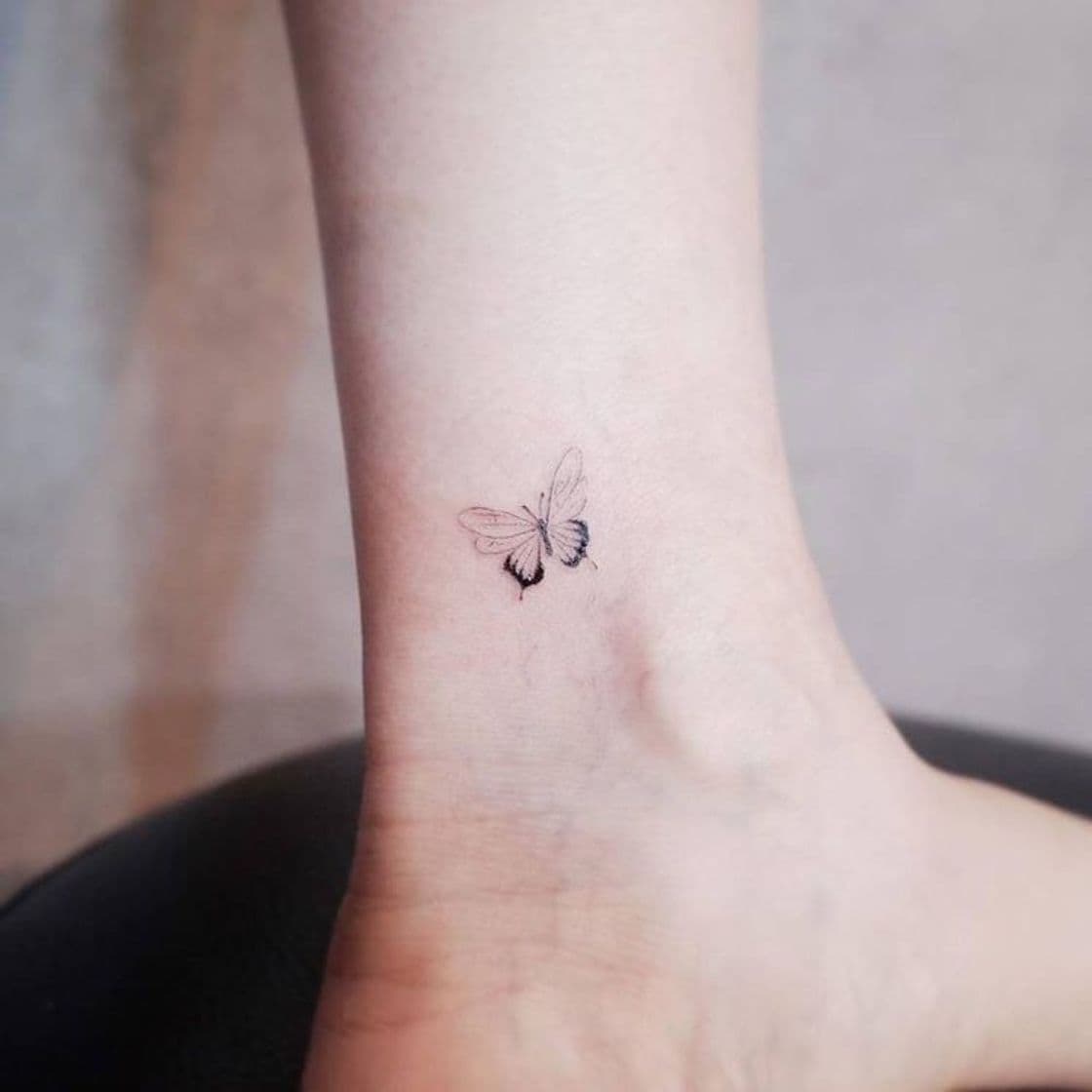 Fashion Tatuagem mini borboleta 