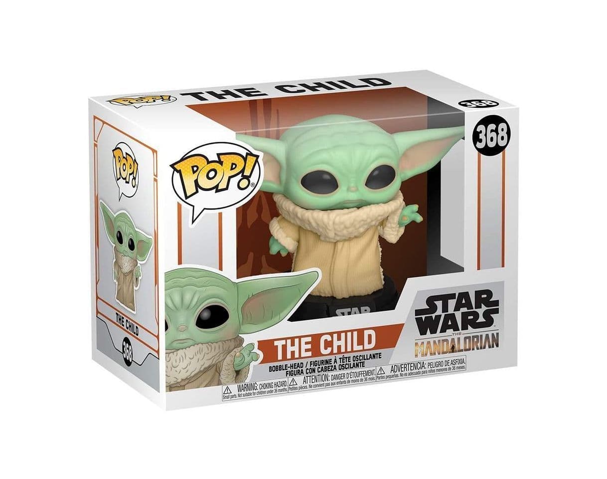 Juego Funko- Pop Star Wars: Mandalorian-The Child Madalorian Figura Coleccionable, Multicolor