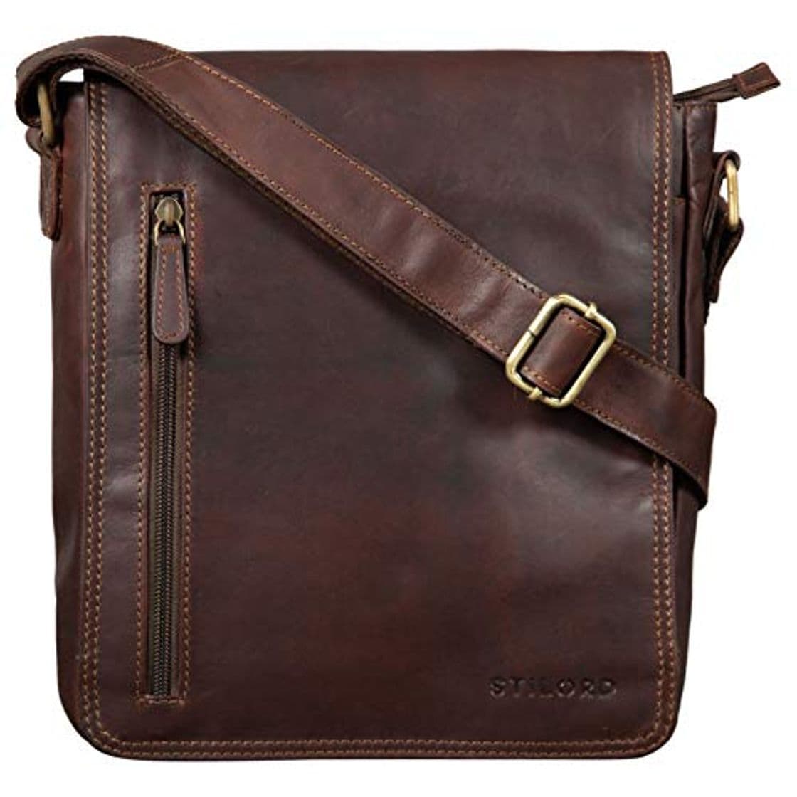 Producto STILORD 'Will' Bolso Bandolera Piel Hombre Pequeña Bolso Mensajero Vintage de Hombro