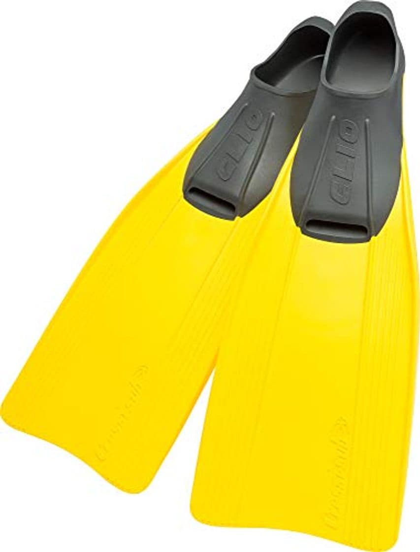 Producto Cressi Clio Premium Aletas para Buceo, Snorkeling y Natación, Unisex, Amarillo, 27