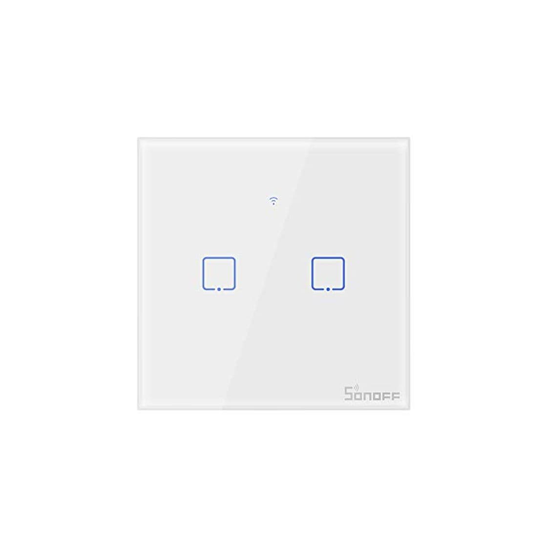 Producto SONOFF T0EU2C Interruptor Mural para Luces Inalámbrico Wi-Fi Inteligente