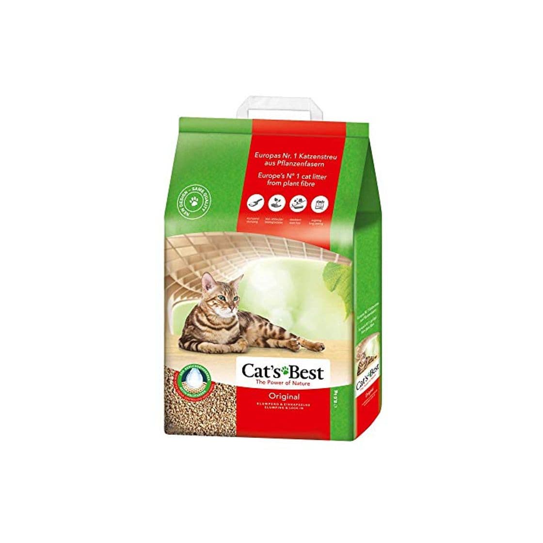 Producto Cat's Best Lecho para gatos Öko Plus, 20L