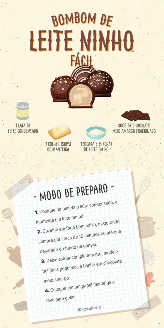 Moda Mais uma receita deliciosa. 