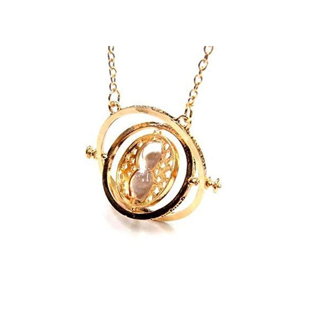 Fashion Aofocy Harry Potter Turner Time Turner Wizard Hermione Colgante del collar de