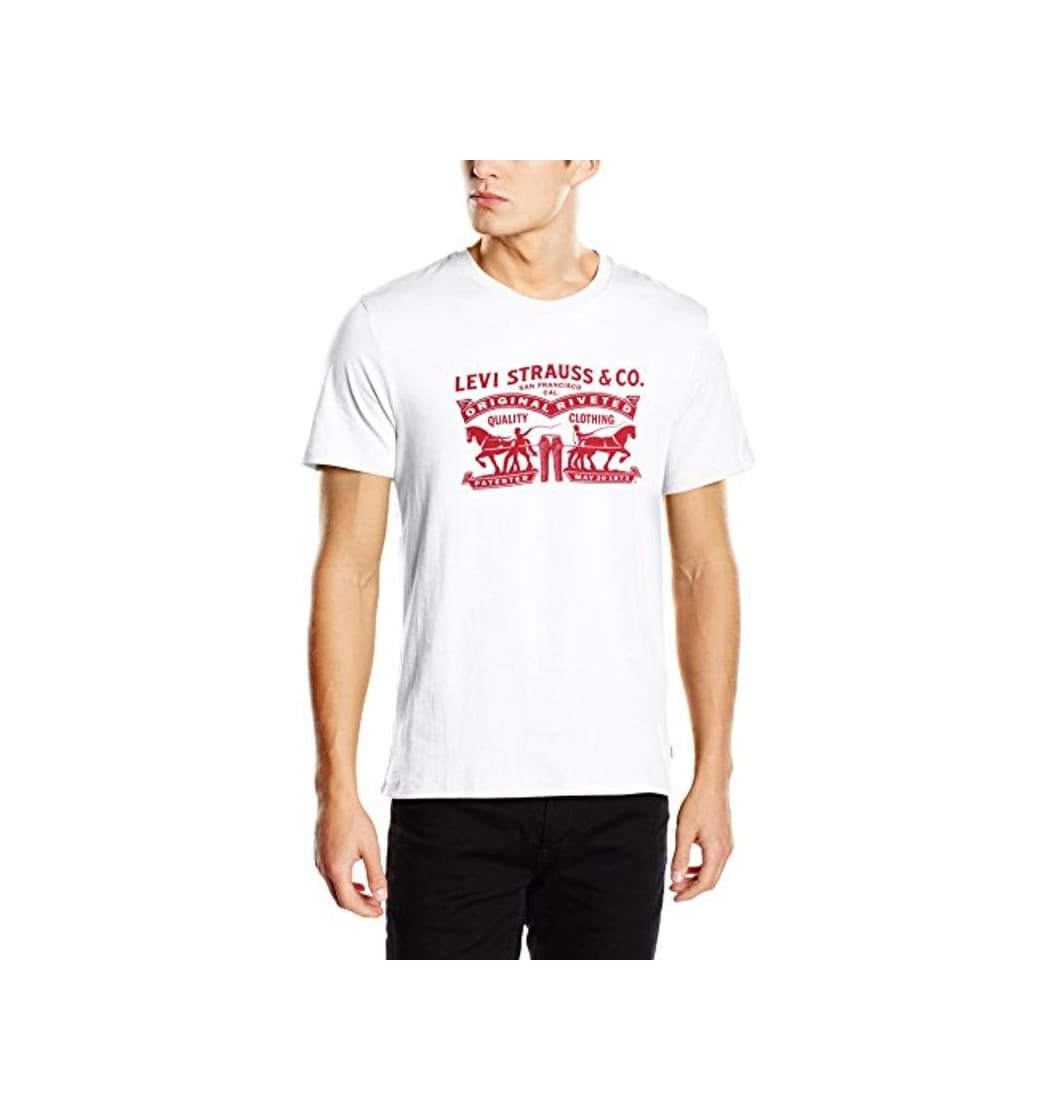 Producto Levi's Graphic Set-In Neck, Camiseta para Hombre, Blanco