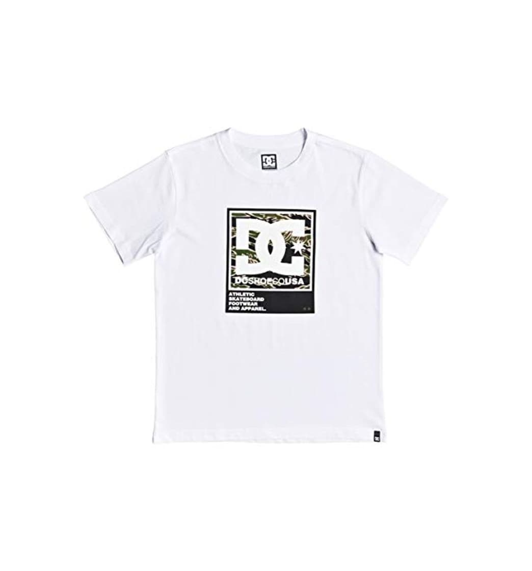 Producto DC Shoes Arakana - Camiseta para Chicos 8-16 Camiseta, Niños, White, 10