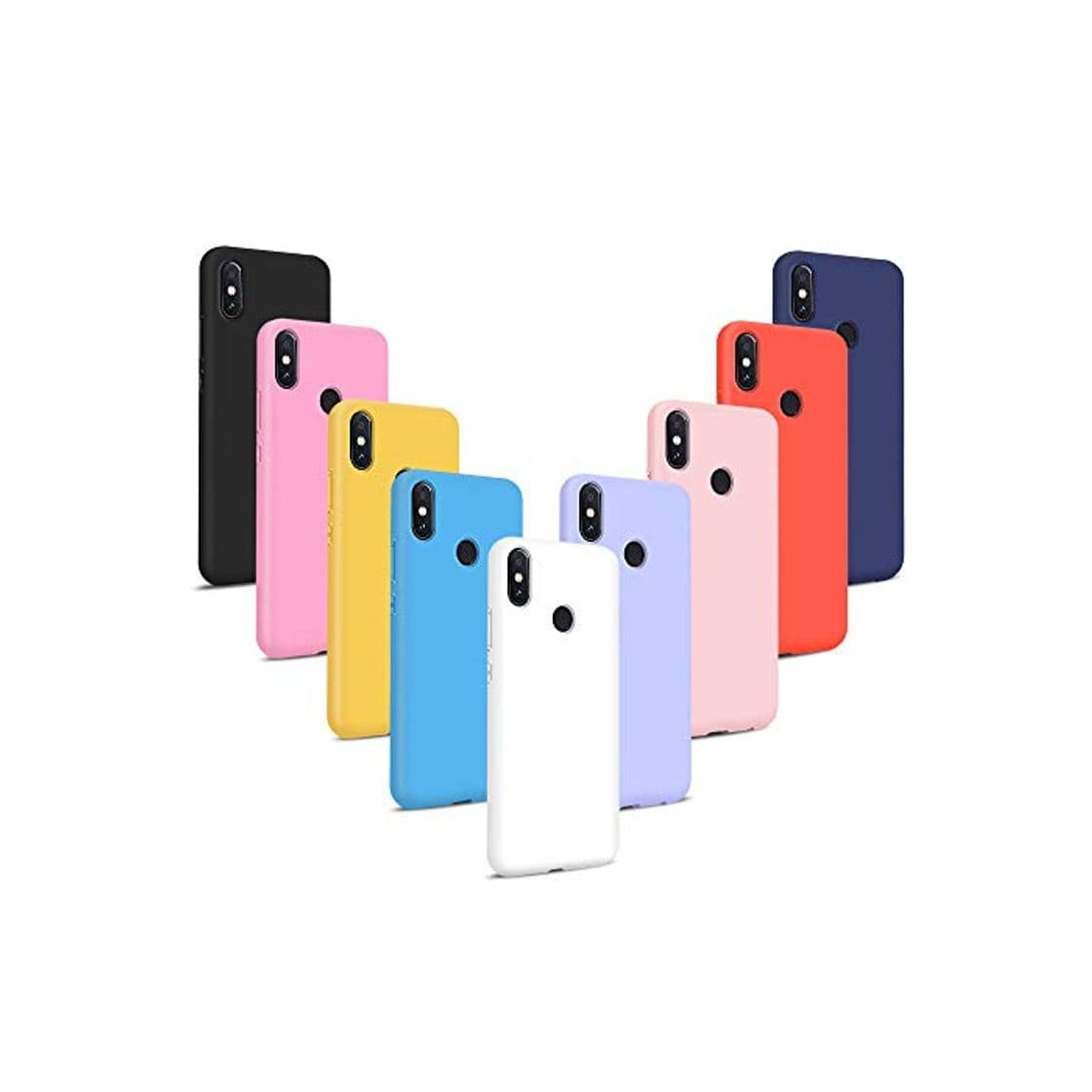 Product 9X Fundas para Xiaomi Redmi S2, Carcasas Flexible Suave TPU Silicona Ultra