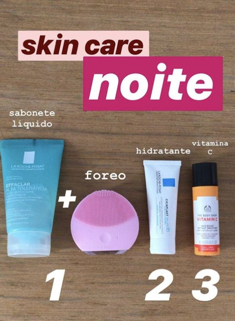 Fashion Skin care noite