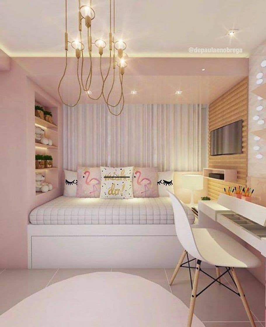 Fashion Quarto Rosa claro