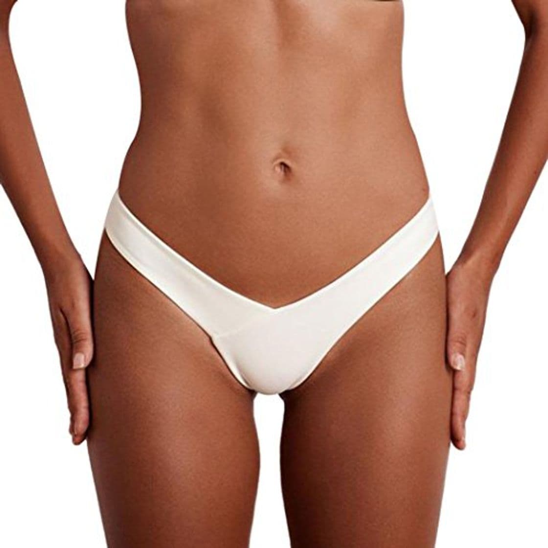 Moda VENMO Mujer Bikini Thong V Braguitas Traje de Baño Playa Pantalones Ropa