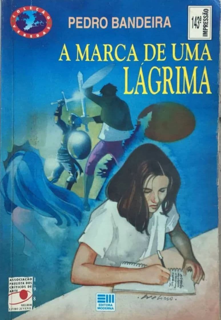 Book A Marca De Uma Lágrima