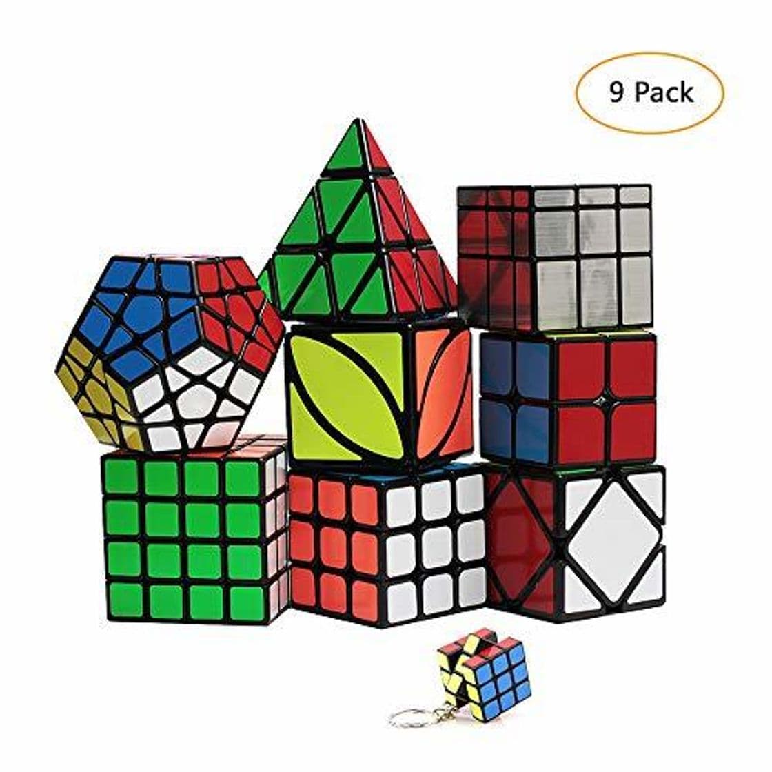 Producto YGZN Speed Cube Set 8 Pack 2x2 3x3 4x4 Speed Cube ,Megaminx