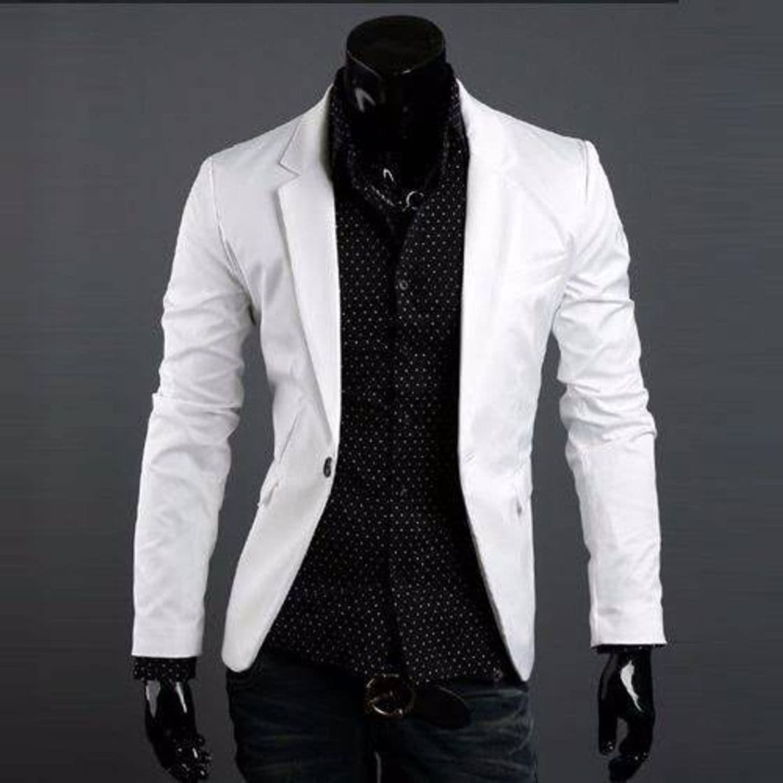 Moda Blazer Branco 