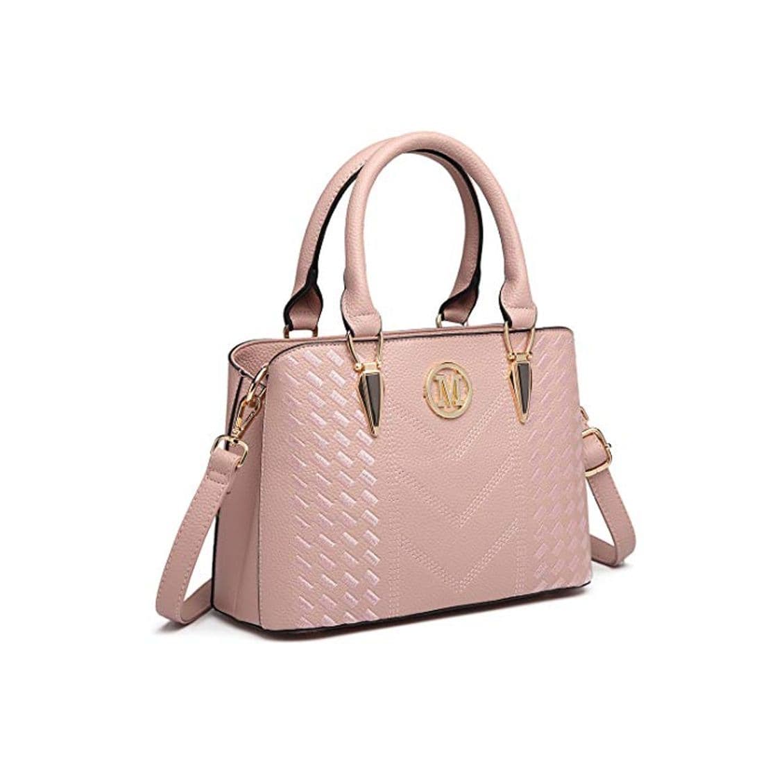 Product Miss Lulu Bolso de Mano para Mujer Elegante Bolso de Compras con