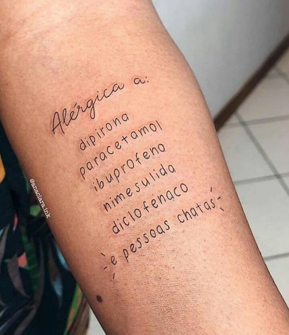 Moda Modelo de tatuagem 