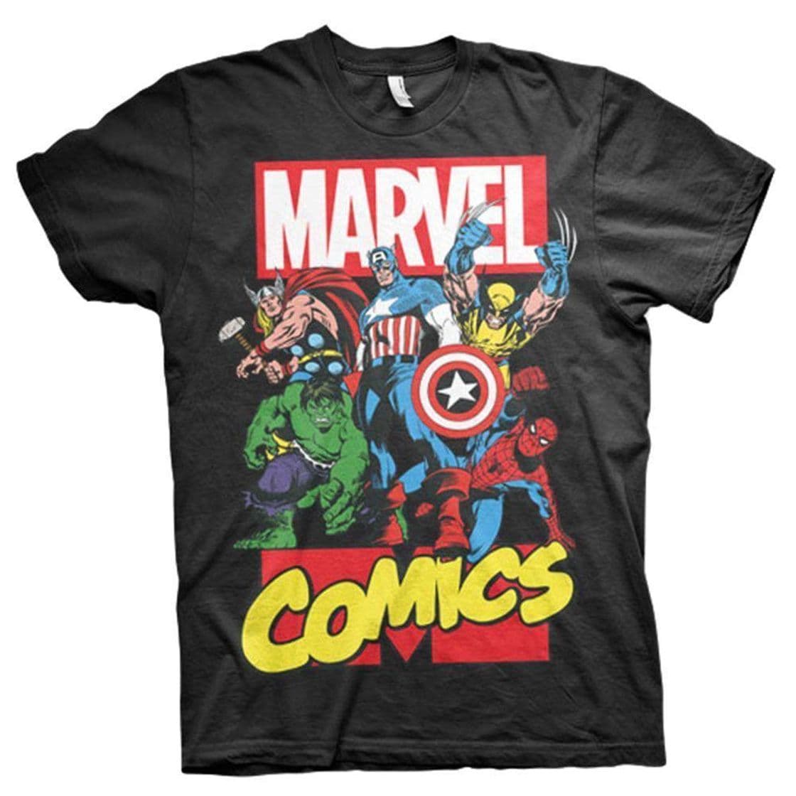 Moda Camisetas de marvel