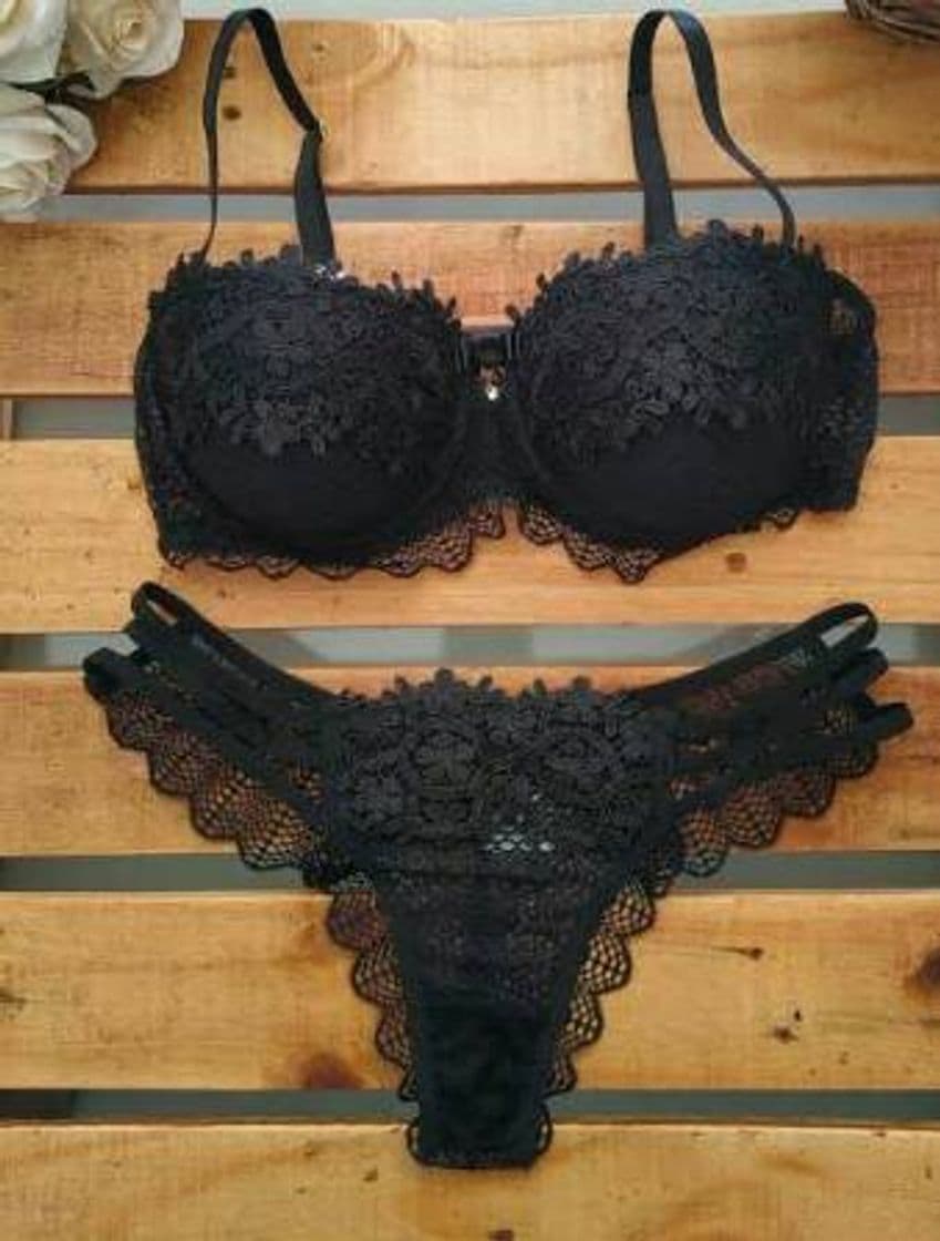 Moda Lingerie Black