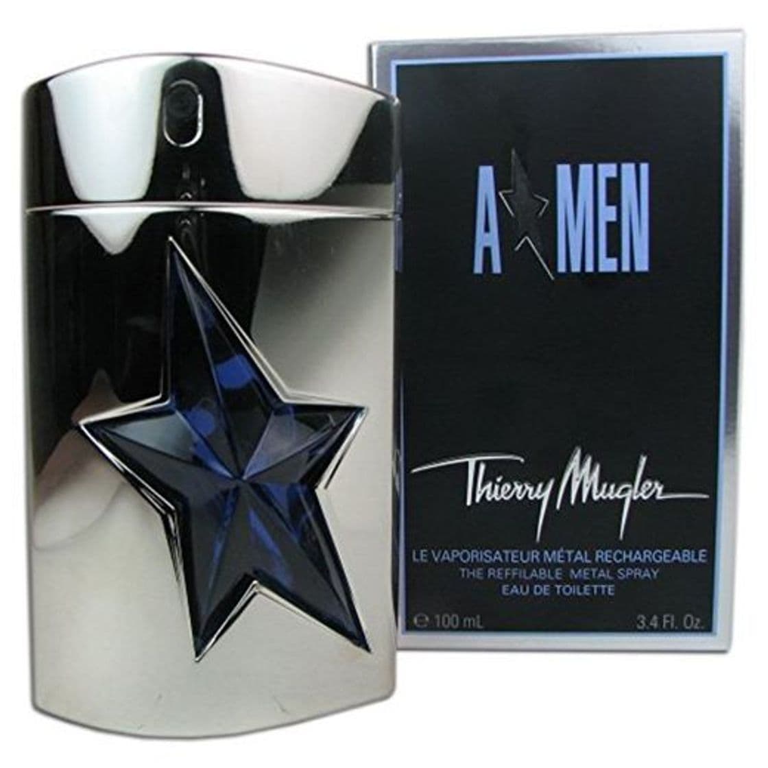 Lugar Thierry Mugler Angel Men Metal Recargable 100 ml