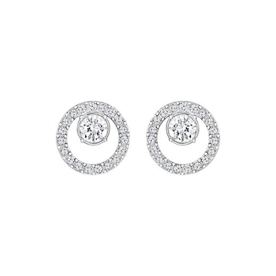 Fashion Swarovski Pendientes Creativity Circle