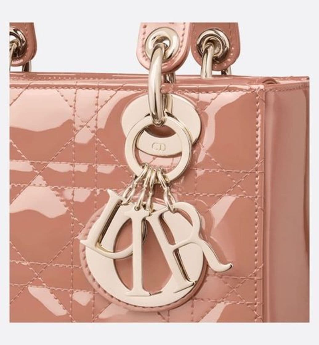 Product Bolsa Lady Dior pequena em couro